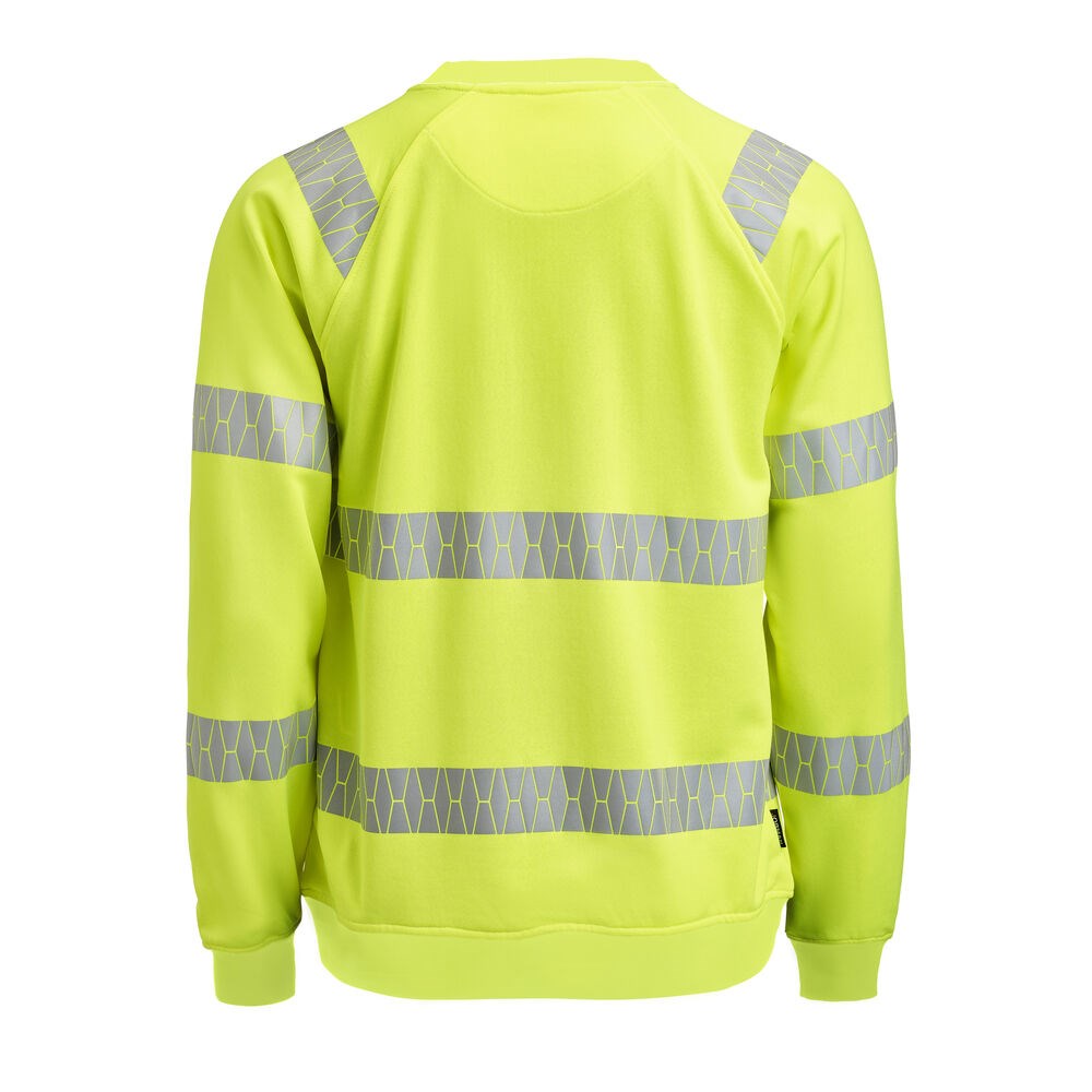 Jobman - 5324 Sweatshirt Hi-Vis Geel M