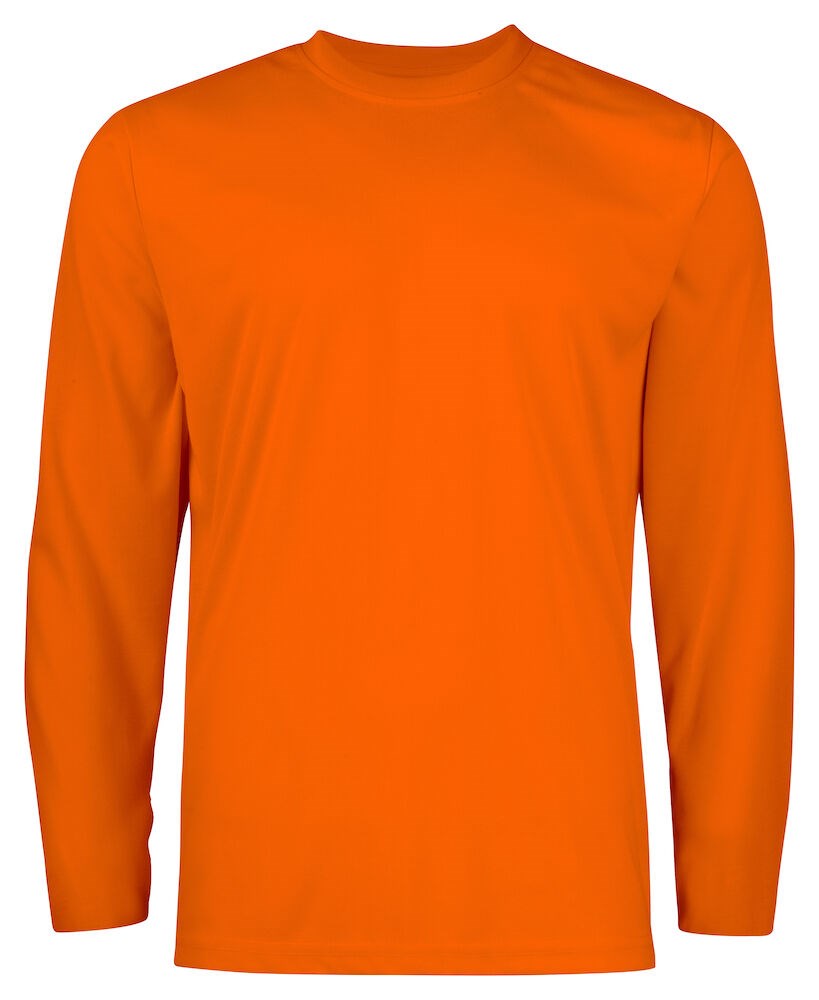 2017 T-SHIRT LANGE MOUWEN Oranje 4XL