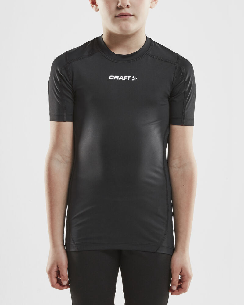 Craft - Pro Control Compression Tee Jr Black 134/140