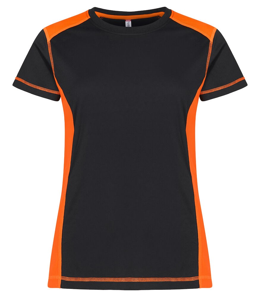 Clique - Ambition-T Women Signaal-oranje 36/S
