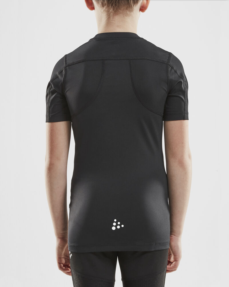 Craft - Pro Control Compression Tee Jr Black 134/140